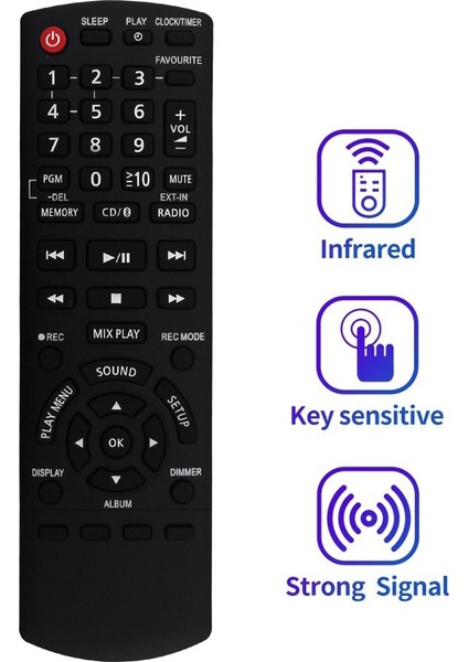 SC-PMX800 Watt Raf Ses Sistemi Için N2QAYB001102 Uzaktan Kumandayı Değiştirin (Yurt Dışından) fiyatları