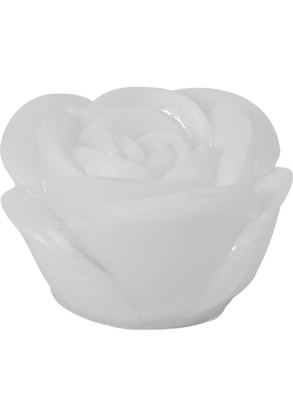 7 Renk Romantik Değişen LED Yüzen Gül Çiçek Mum Gece Lambası (Yurt Dışından)