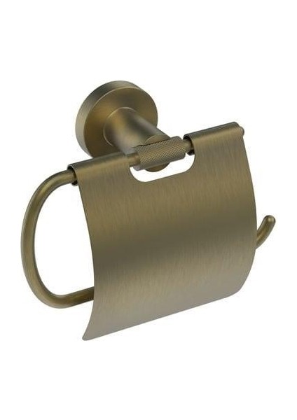 Tuvalet Kağıtlık Verona Kapaklı Duvara Monte Antik Bronz Renk