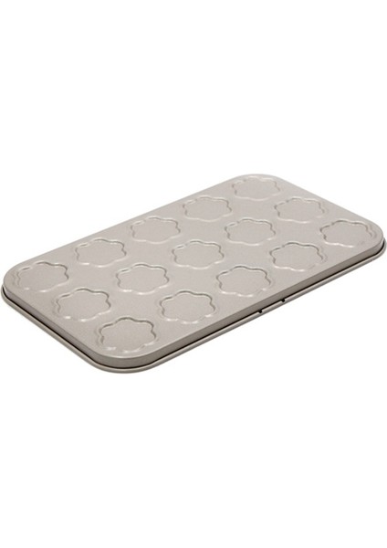Bakeware Muffin Kek Fırın Tepsisi 15 Delikli Kek Kalıbı Yapışmaz Pişirme Yemekleri Karbon Çelik Fırın Tepsileri Pasta Aracı(A) (Yurt Dışından)
