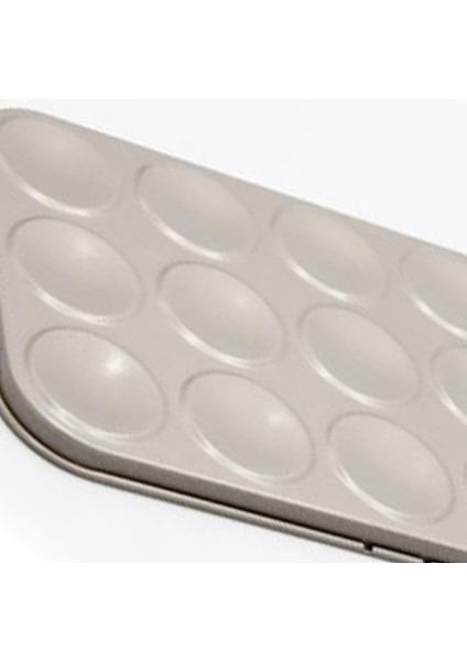 Bakeware Muffin Kek Fırın Tepsisi 15 Delikli Kek Kalıbı Yapışmaz Pişirme Yemekleri Karbon Çelik Fırın Tepsileri Pasta Aracı(A) (Yurt Dışından)