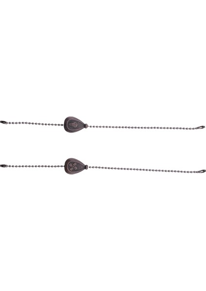 Adet Bronz Tavan Vantilatörü Çekme Zinciri Seti, Dekoratif Fan Çekme Zinciri Kolye Uzatma, Aydınlatma ve Fan Boncuklu Top Fan Çekme (Yurt Dışından)