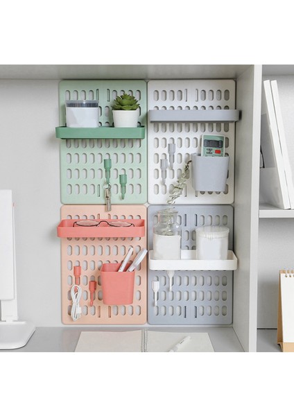 Delik Kurulu Duvar Raf Kancaları Kendinden Yapışkanlı Depolama Rafı Masa Odası Çeşitli Kulaklık Uzaktan Kumanda Depolama Aksesuarları, A, S (Yurt Dışından) fiyatları