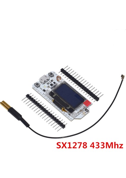 SX1276 SX1278 ESP32 Lora 868MHZ/915MHZ 0.96 Inç Mavi OLED Ekran Bluetooth Wıfı Kiti 32 Geliştirme Kurulu (Yurt Dışından)