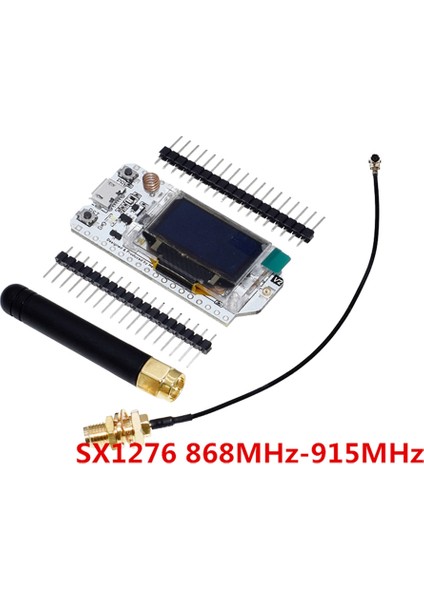 SX1276 SX1278 ESP32 Lora 868MHZ/915MHZ 0.96 Inç Mavi OLED Ekran Bluetooth Wıfı Kiti 32 Geliştirme Kurulu (Yurt Dışından)