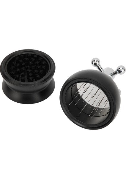 Siyah Kahve Dağıtıcı, Tasarruflu 22 Iğneli Döner Vana Kafası Kahve Iğnesi Dağıtıcı Sabit Kapak Tozu 58MM (Yurt Dışından) fırsatları
