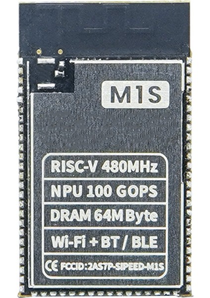 M1S Modülü Için BL808 RV64 480 Mhz + RV32 320 Mhz + Npu Blaı 100GOPS 16 Mbyte Spı Flash 2.4g Wıfı/bt/ble Çekirdek Kurulu (Yurt Dışından)