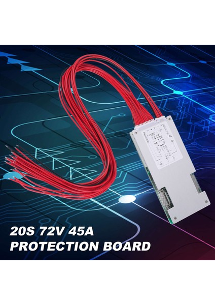 Bms 20S 72V 45A 18650 Lityum Koruma Levhası Pcb Aktif Dengeleyici Şarj Cihazı Güç Bankası Şarj Kaynağı (Yurt Dışından) indirimleri