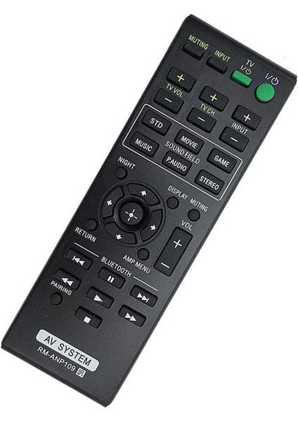 -ANP109 Ev Sineması Ses Av Sistemi Için Uzaktan Kumandayı Değiştirin HT-CT260 HT-CT260C HT-CT260H HT-CT260HP HT-CT260W SACT260 (Yurt Dışından) modelleri