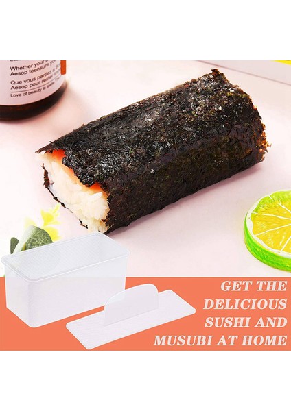 8 Parça Musubi Yapımcısı Basın Kalıpları Yapışmaz Spam Musubi Yapımcısı Toksik Olmayan Suşi Yapma Seti Hawaii Spam Musubi Yapımcısı (Yurt Dışından) fırsatları