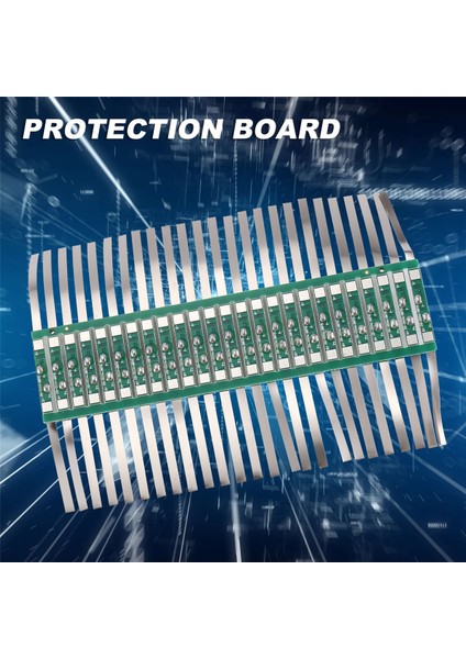 1s 3.7V 18650 Li-Ion Lityum Için 100 Adet 3A Bms Koruma Levhası (Yurt Dışından)