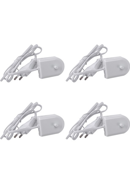 4x HX8140, HX6100, HX9112, HX3110 Elektrikli Diş Fırçası Indüksiyon Şarj Adaptörü Ab Tak Için Uygundur (Yurt Dışından)