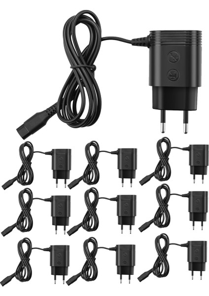 10X Tıraş Makinesine Uygun, A00390 Şarj Cihazı Güç Kablosu Adaptörü Ab Tak (Yurt Dışından)