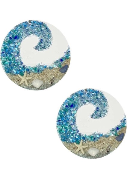 Asılı Süs Deniz Cam Güneş Yakalayıcı Pencere Plaj Cam Suncatcher Için Çarpışan Okyanus Plaj Suncatcher (Yurt Dışından)