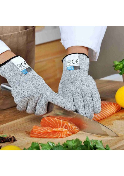 2 Set 5 Kesilmeye Dayanıklı Tel Eldiven Mutfak Ağaç Işleme Cam Kesilmeye Dayanıklı Bıçaklanmaya Dayanıklı Eldiven M (Yurt Dışından) modelleri