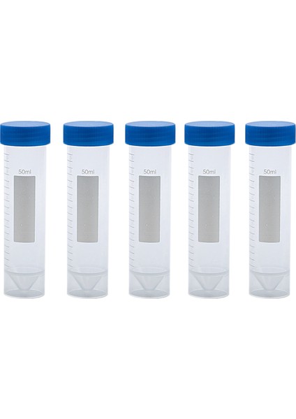 25 Parça 50ML Plastik Şeffaf Santrifüj Tüpü Ölçekli Plastik Test Tüpü Serbest Ayaklı Vidalı Kapaklı (Yurt Dışından) fiyatları