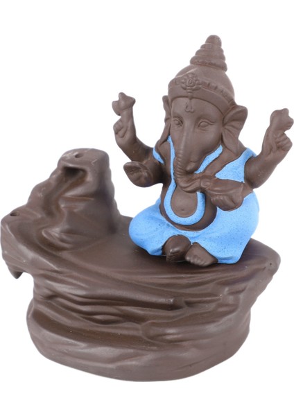 Tanrı Ganesha Geri Akış Tütsü Brülör Hindistan Buhurdan Sopa Tutucu Meditasyon Süsler Ev Ofis Dekor El Sanatları (Yurt Dışından) fiyatları