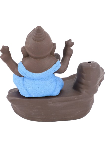 Tanrı Ganesha Geri Akış Tütsü Brülör Hindistan Buhurdan Sopa Tutucu Meditasyon Süsler Ev Ofis Dekor El Sanatları (Yurt Dışından) modelleri