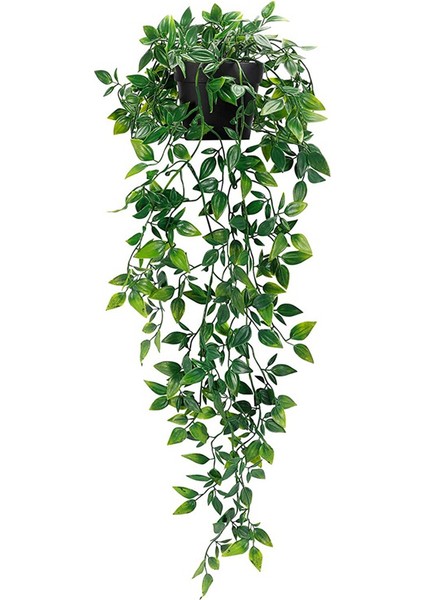 2 Paket Yapay Asılı Bitkiler Kapalı Açık Raf Duvar Dekoru Için Sahte Saksı Bitkileri (Yurt Dışından) fiyatları