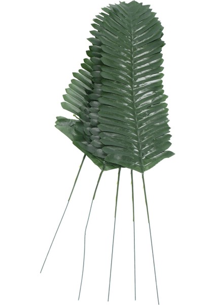 136 Parça 8 Çeşit Tropikal Parti Süslemeleri Jungle Monstera Yaprakları, Sahte Köklü Yapay Palmiye Yaprakları (Yurt Dışından) fırsatları