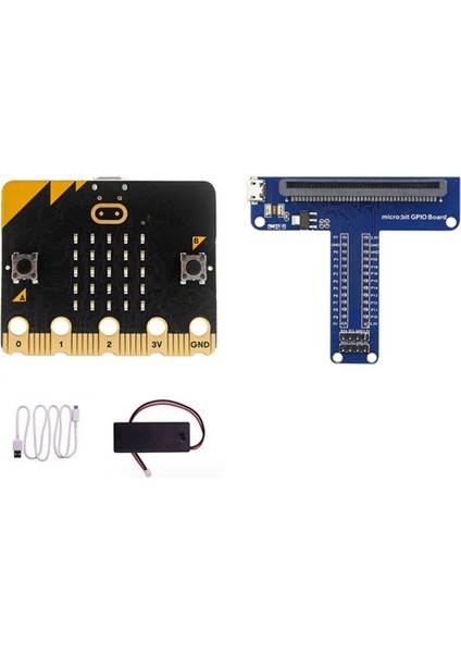 Bbc Microbit V2.0 Anakart Python Programlanabilir Öğrenme Geliştirme Kurulu A'da Grafik Programlamaya Giriş (Yurt Dışından)