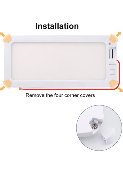 Araba Rv Iç Işık 96LED Araç Iç Okuma Lambası 12 V-30 V Süper Parlaklık Tavan Kubbe Işık Kampçılar Için Rv Kamyon (Yurt Dışından) indirimleri