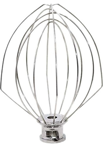Kitchenaid Dikey Mikser Yardımı Için 2x K5AWW Yedek Tel Kırbaç, 5 Quart Kaldırma Kasesi 6 Telli Kırbaç Ataşmanı Aksesuarları (Yurt Dışından)