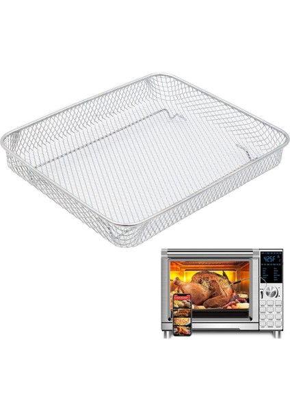 Hava Fritöz Sepeti Nuwave Bravo Xl 30-Quart Konveksiyonlu Fırın Pişirme Sepeti Pişirme Ev Yedek Aksesuarlar (Yurt Dışından)