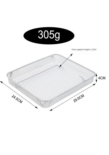 Hava Fritöz Sepeti Nuwave Bravo Xl 30-Quart Konveksiyonlu Fırın Pişirme Sepeti Pişirme Ev Yedek Aksesuarlar (Yurt Dışından)