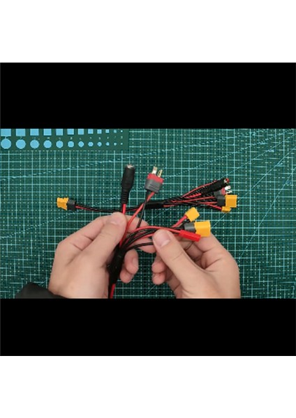 20CM 16AWG 4.0mm Muz Fiş XT60 Ila 18AWG XT60 XT30 Dc5.5 Şarj Adaptörü Kablosu B6 Şarj Cihazı Rc Fpv(B) (Yurt Dışından)