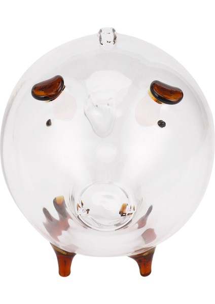 2x Domuz Kumbara Para Kutuları Para Tasarrufu Kutusu Sevimli Şeffaf Cam Hatıra Doğum Günü Hediyesi Çocuklar Çocuklar Için-Kahverengi (Yurt Dışından) fiyatları