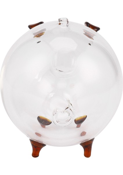 2x Domuz Kumbara Para Kutuları Para Tasarrufu Kutusu Sevimli Şeffaf Cam Hatıra Doğum Günü Hediyesi Çocuklar Çocuklar Için-Kahverengi (Yurt Dışından) fırsatları