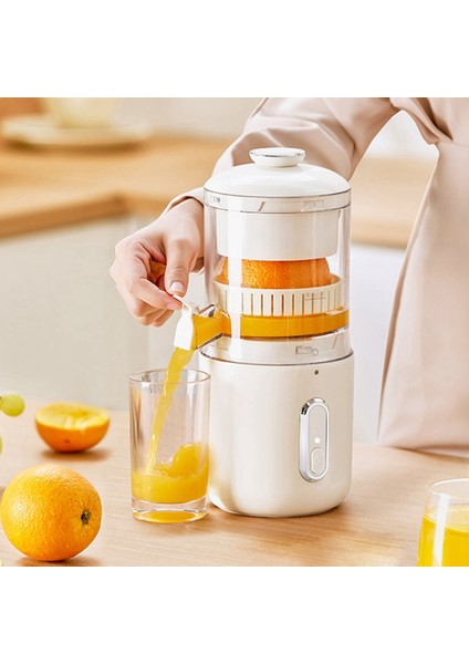 Kablosuz Yavaş Sıkacağı Portakal Limon Sıkacağı USB Şarj Suyu Ayırıcı Taşınabilir Meyve Sıkacağı Sıkacağı Basınçlı Sıkacakları A (Yurt Dışından)