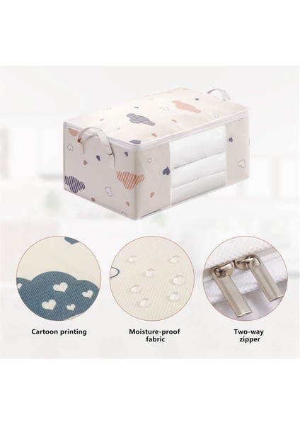 Saklama Çantası, Giysi Saklama Yorgan Saklama Çantası, Yatak Odası A'yı Düzenlemek Için Saplı Katlanır Organizatör Çantası (Yurt Dışından) indirimleri