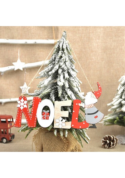 Ahşap Ön Kapı Noel Asılı Burcu Noel Hoş Geldin Yazısı Noel Asılı Plaket Kolye Noel Kapı Asılı Ahşap (Yurt Dışından)