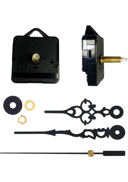 10 Adet 31 mm Uzun Şaft Dıy Kuvars Saat Hareketi Mekanizması Motor Kiti Saat Tamir Aracı Parçaları Dıy Yedek A (Yurt Dışından)