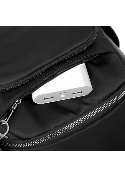 Eğlence Açık Sırt Çantası Kore Versiyonu Özel Seyahat Çantası Su Geçirmez Özel Öğrenci Çantası Siyah (Yurt Dışından) modelleri