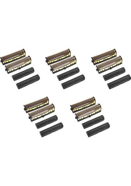 5x Tıraş Makinesi Yedek Kesici Net + Kesici Kafa Andis 17150 17200 Yıkanabilir 3D Akıllı Yüzen Tıraş Bıçağı Altın (Yurt Dışından)