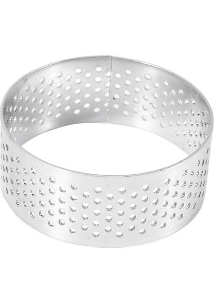 40 Paket 5cm Paslanmaz Çelik Tart Halkası, Isıya Dayanıklı Delikli Kek Mus Halkası, Yuvarlak Halka Pişirme Çörek Araçları (Yurt Dışından) fiyatları