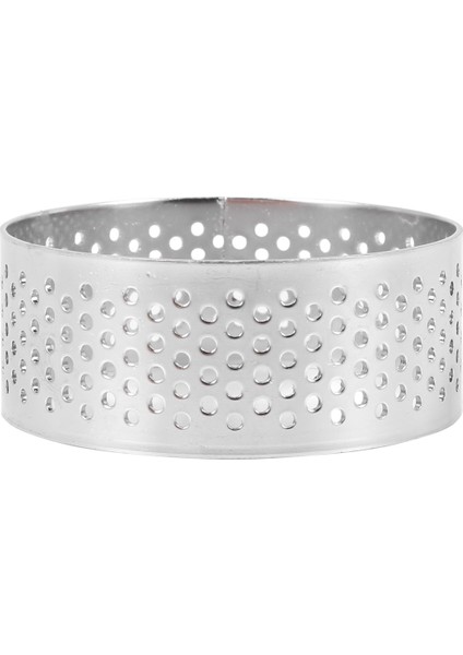 40 Paket 5cm Paslanmaz Çelik Tart Halkası, Isıya Dayanıklı Delikli Kek Mus Halkası, Yuvarlak Halka Pişirme Çörek Araçları (Yurt Dışından) fırsatları