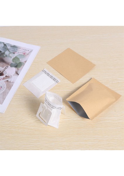 500 Takım Kombinasyonu Kahve Filtre Torbaları ve Kraft Kağıt Kahve Torbası, Taşınabilir Ofis Seyahat Damla Kahve Filtreleri Alet Seti (Yurt Dışından)