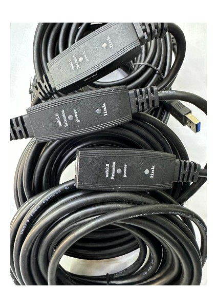 30 Metre USB 3.0 Uzatma Kablosu 30 Metre Active Repeater Kablo