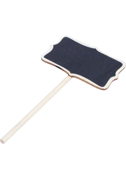 Mini Küçük Kara Tahta Kara Tahta Ahşap Mesaj Panosu Tutucu Parti Düğün Masa Numarası Için Standı Ile, 18 Set (Yurt Dışından)