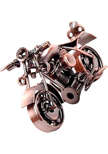 Metal Motosiklet Dekor Heykelcik Demir Motosiklet Heykel Masa Dekoru Sanat Hediye Ev Dekor Bronz (Yurt Dışından) modelleri