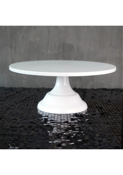 3x Demir Yuvarlak Kek Standı Kek Tabağı Kaide Tatlı Tutucu Düğün Doğum Günü Partisi-Altın 12 Inç (Yurt Dışından) indirimleri