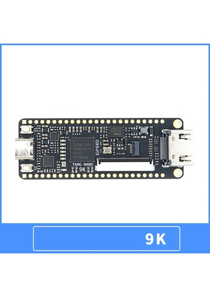 Tang Nano 9 K Fpga Geliştirme Kurulu Için Gowın GW1NR-9 Rısc-V Hd C Tipi Kablo ile (Yurt Dışından)