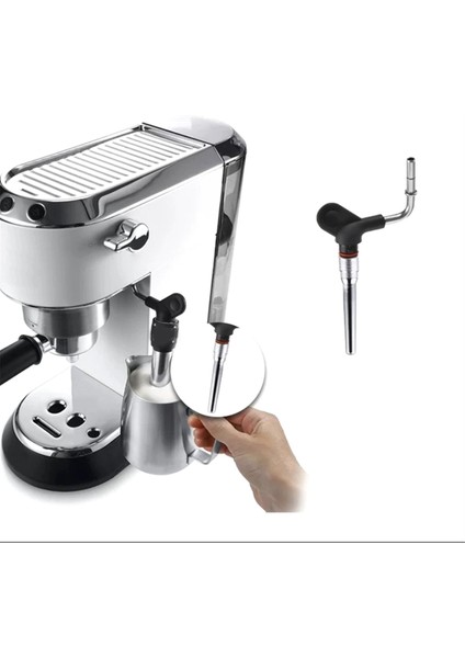 EC680/EC685 Nozulu Süt Köpüğü Iç Boru Için Kahve Makinesi Buhar Nozulu Ucu Borusu, Paslanmaz Çelik (Yurt Dışından) fırsatları