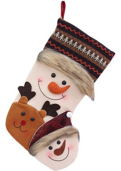 Yılbaşı Ağacı Süsleri Yılbaşı Ağacı Süsleri Noel Çorabı Kolye Noel Çantaları Tatil Dekoru A (Yurt Dışından)