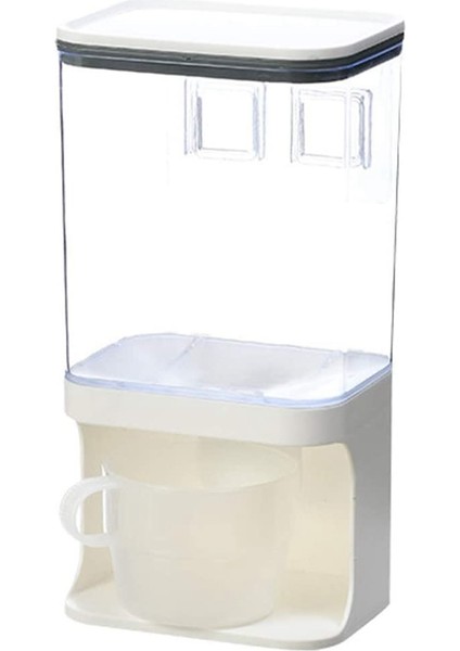 Duvara Monte Kuru Gıda Dispenseri, Tahıl Dispenseri,saklama Tahıl Kabı, Tahıl,pirinç Mutfak Saklama Kapları C (Yurt Dışından) fiyatları