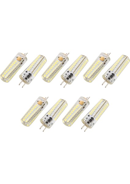 10X 6.5W Gy6.35 LED Ampuller 72 2835 Smd LED 320LM 50W Halojen Lambalar Eşdeğer Kısılabilir 6000K Işın Açısı Mısır Ampul (Yurt Dışından)